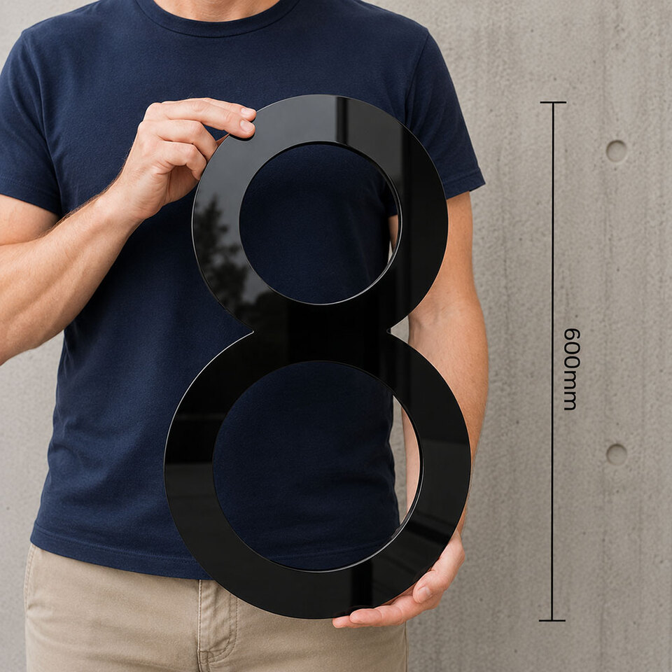 Black vs White House Number Signs: Which Looks Better on Your Home?