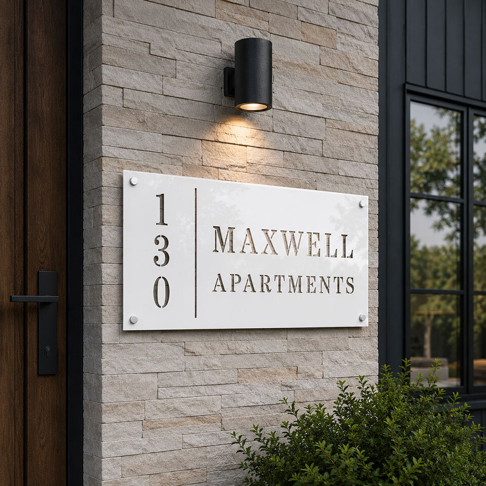 How to Choose a House Number Sign That’s Easy to Read and Looks Amazing