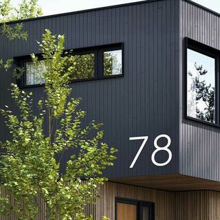Oversize House Numbers NZ | Large Modern Address Numbers