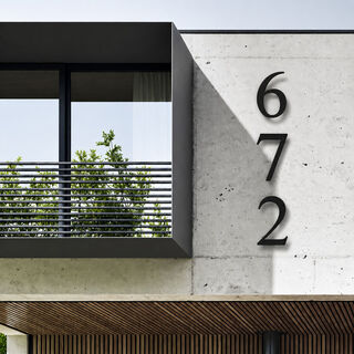 Large House Numbers & Letters - Classic